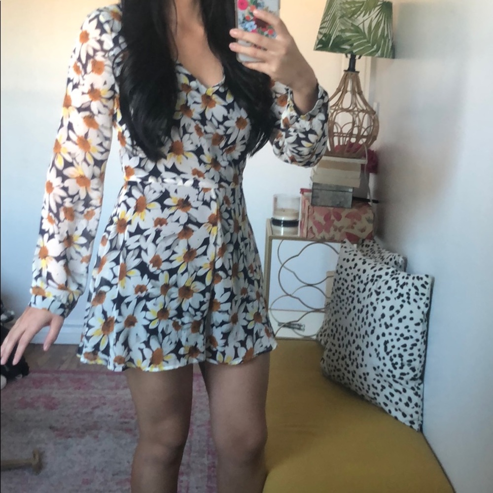 Sunflower romper